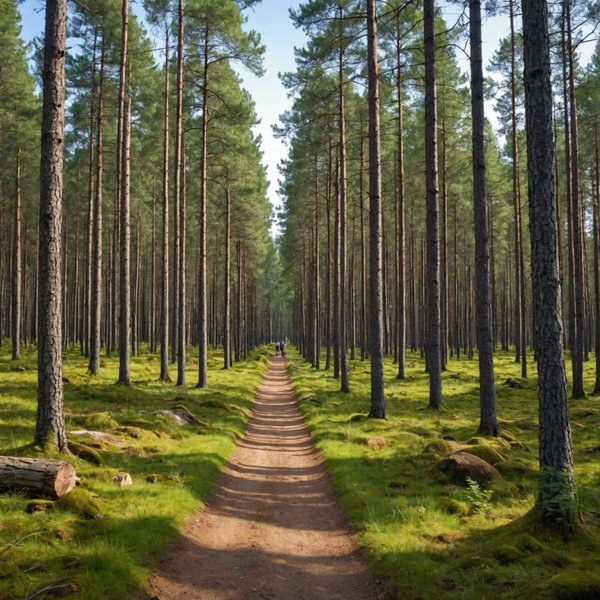 Quels sont les meilleurs itinéraires pour une randonnée en forêt en Finlande?