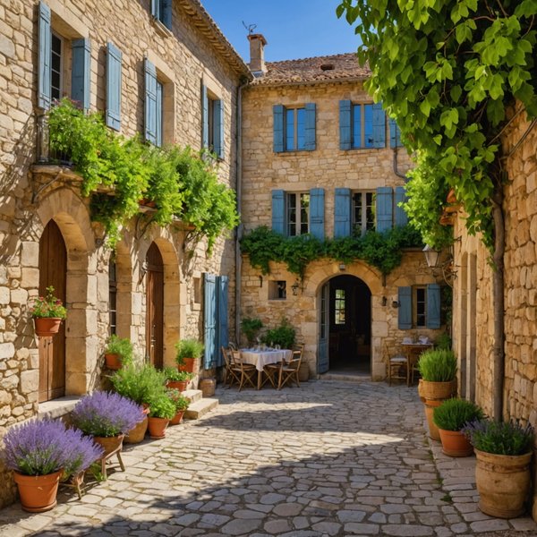 Où découvrir les traditions culinaires des villages de Provence, France?